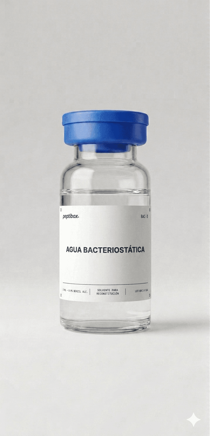 Vial Agua Bacteriostática — 3mL